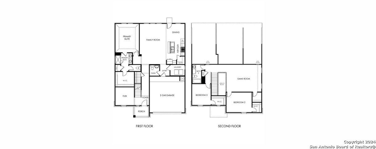 New construction Single-Family house 16907 Blaise Terrace, San Antonio, TX 78247 The McKinnon (C451)- photo