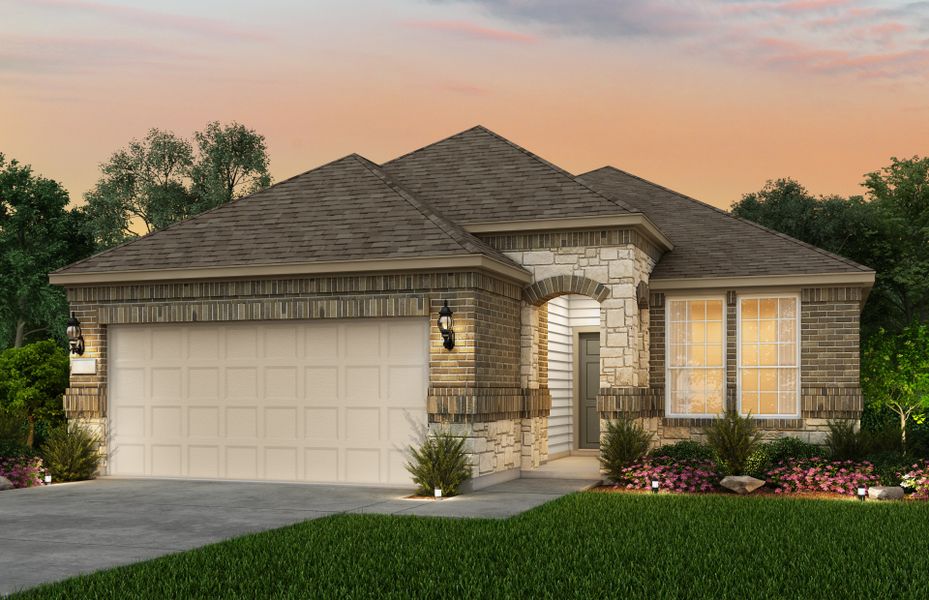 New construction Single-Family house Barrett, 26700 Grandiflora Drive, Magnolia, TX 77355 - photo