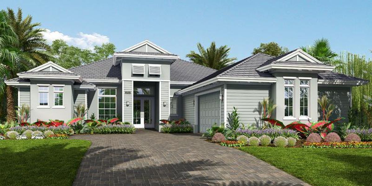 New construction Single-Family house Stanton, 5730 Palmetto Preserve Road, Vero Beach, FL 32967 - photo