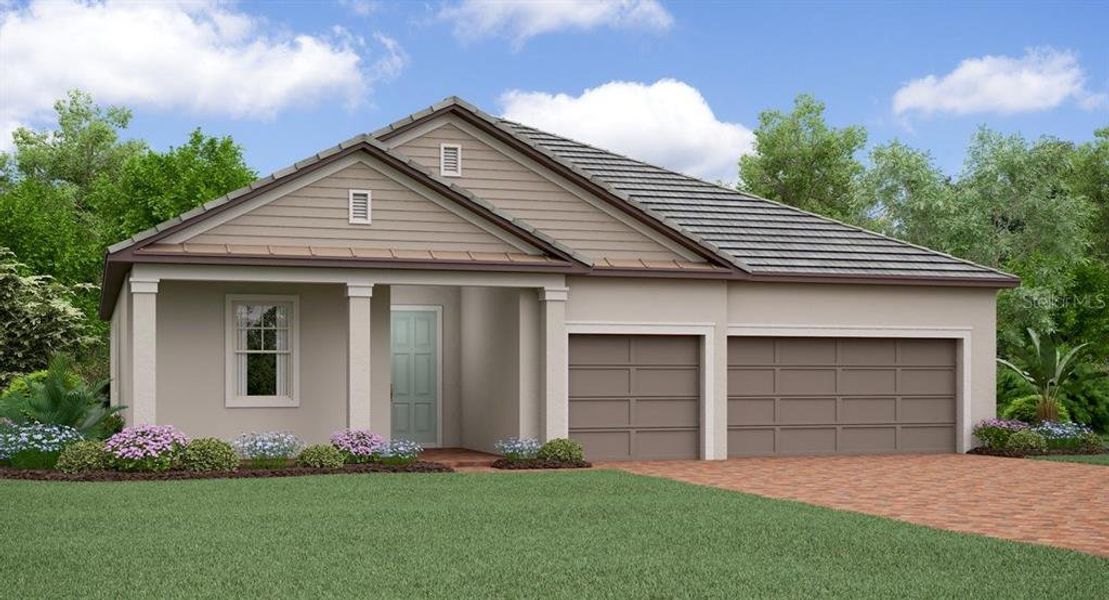 New construction Single-Family house 32267 Cannon Rush Drive, San Antonio, FL 33576 - photo