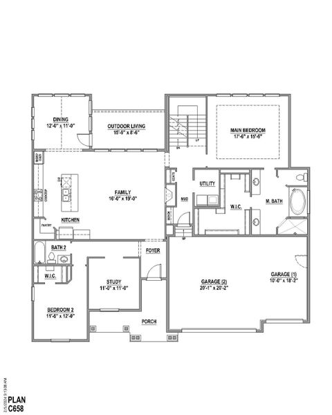 Plan C658 1st Floor