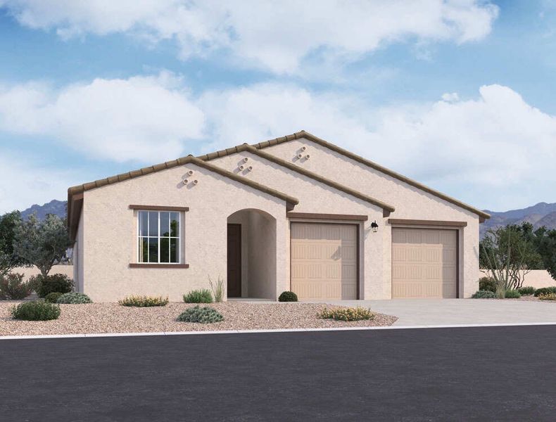 New construction Single-Family house Ruby, 2551 E Homesteaders Road, Queen Creek, AZ 85140 - photo