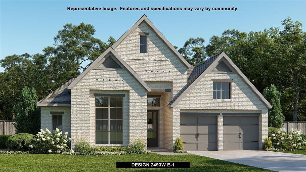 New construction Single-Family house 2493W, 10702 Monarch Butterfly Drive, Cypress, TX 77433 - photo