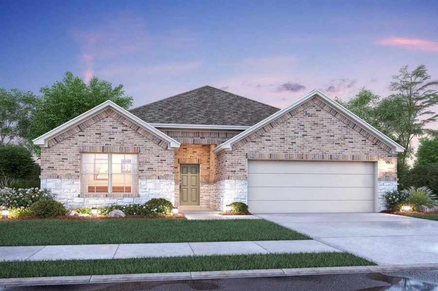 New construction Single-Family house 128 Southern Red Oak Lane, Magnolia, TX 77354 Boone- photo
