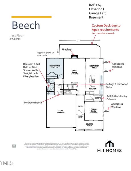 RAF 224 MLS Beech C - Basement Contract