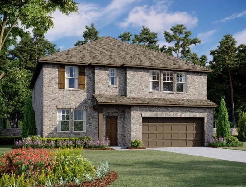 New construction Single-Family house 606 Declaration Drive, Princeton, TX 75407 Caldwell Homeplan- photo