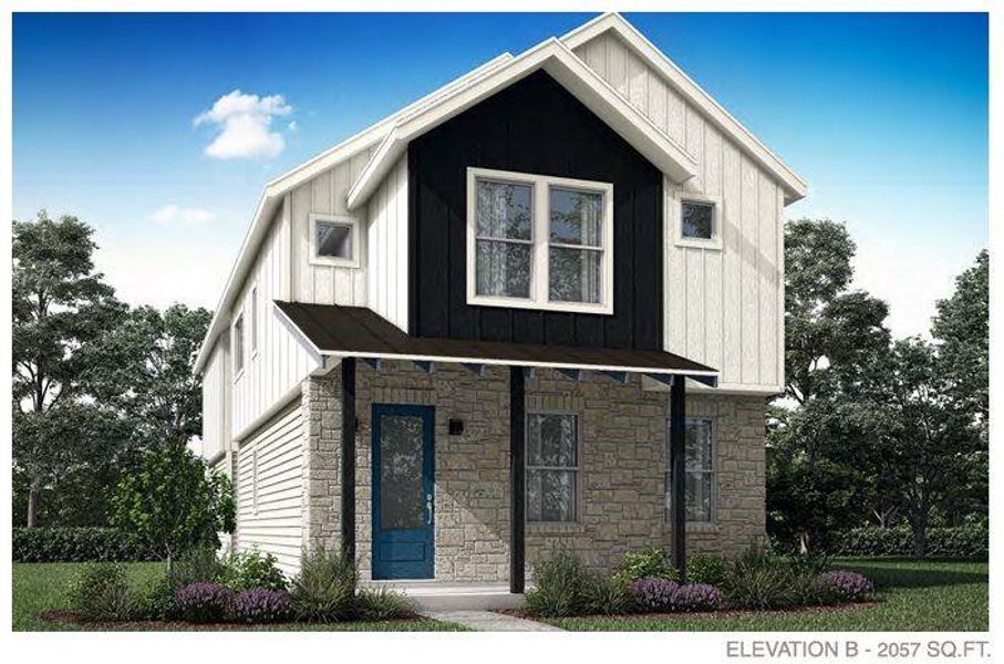 New construction Single-Family house 6308 Cowman Way, Austin, TX 78747 Driskell B- photo