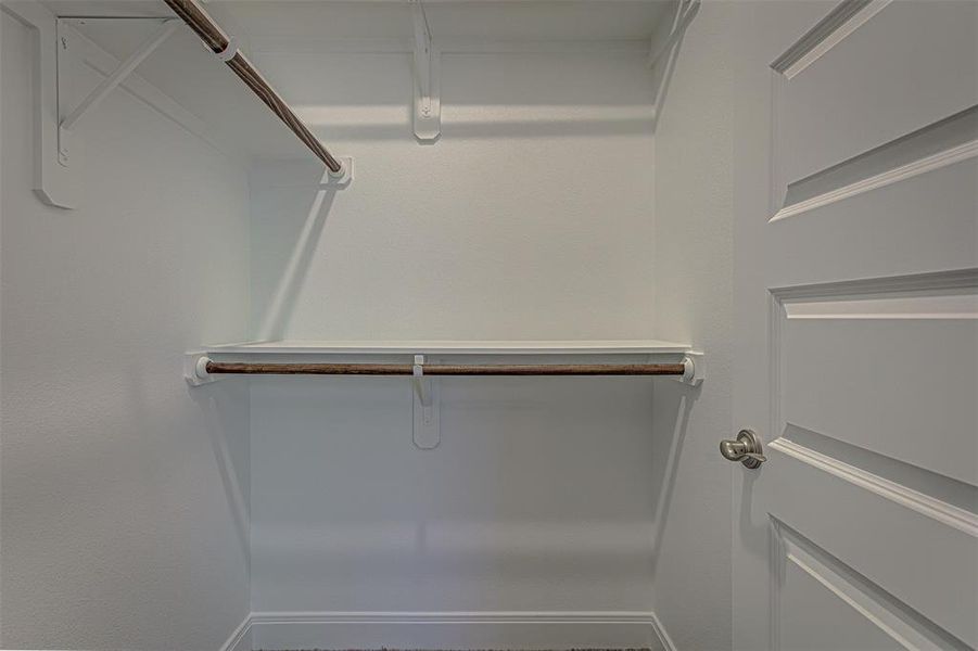 2nd bedroom walk-in closet.