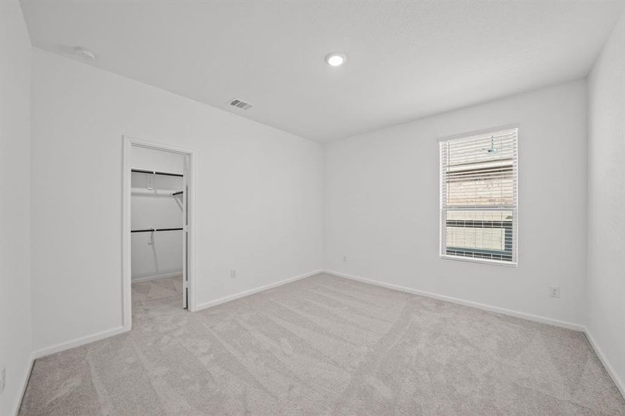 All Bedrooms have walk-in closet and carpet