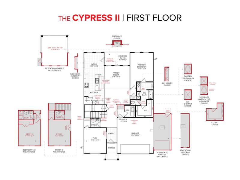 Cypress II First Floor