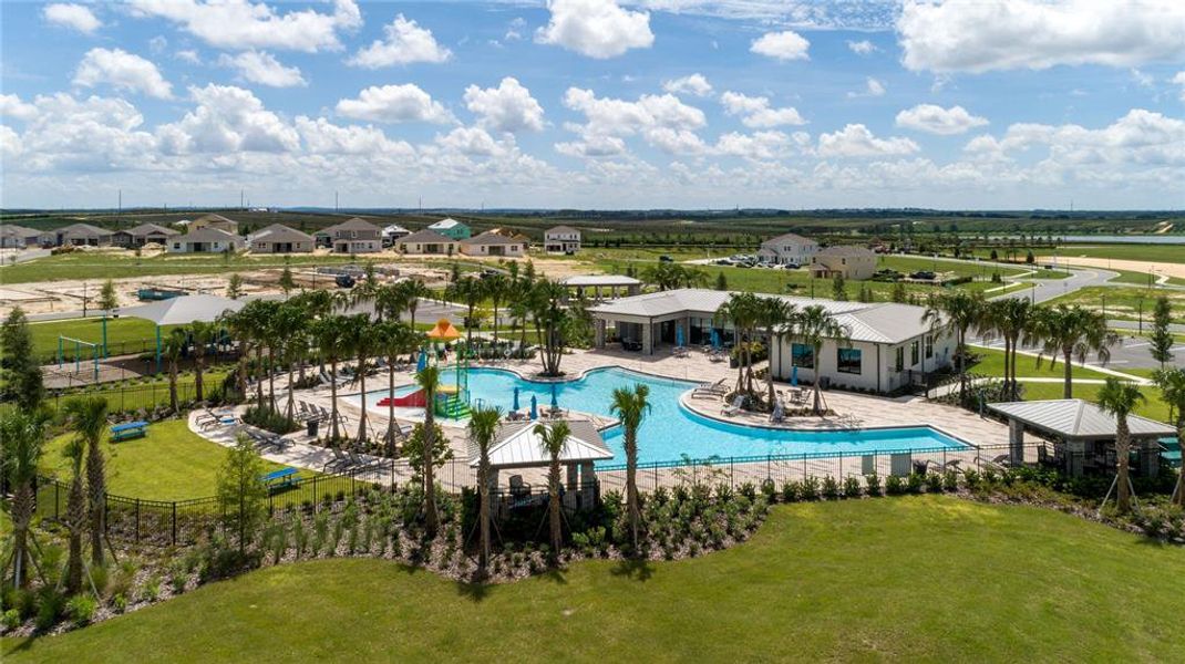 Resort Style Pool and Clubhouse