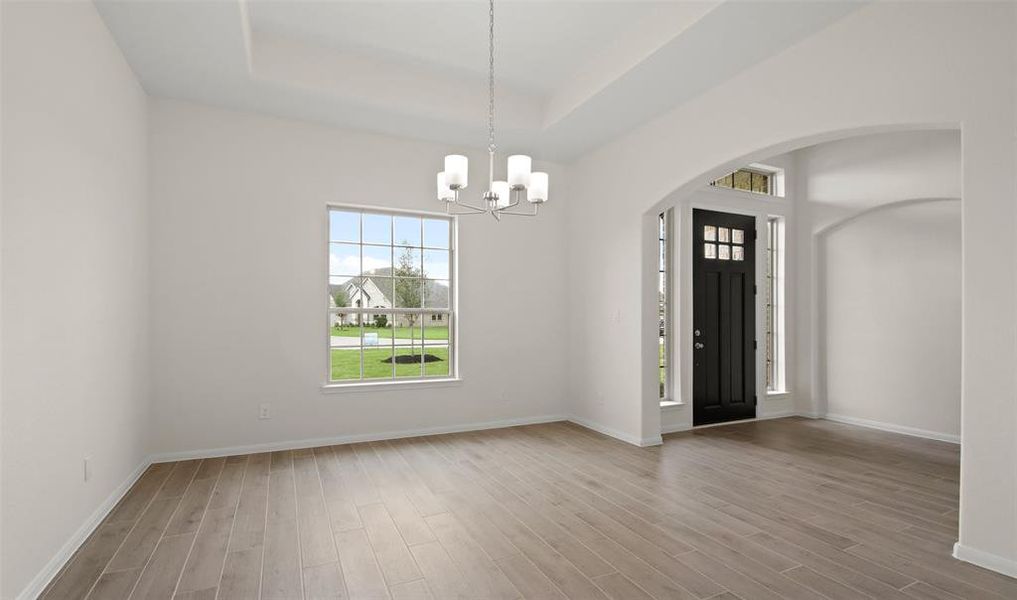 Elegant dining room