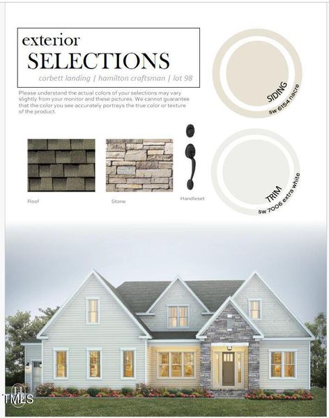 exterior selections