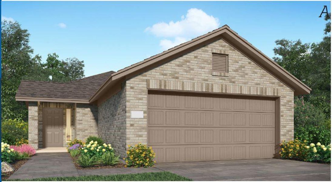 New construction Single-Family house 17919 Becker Landing Drive, Hockley, TX 77447 Brook II- photo