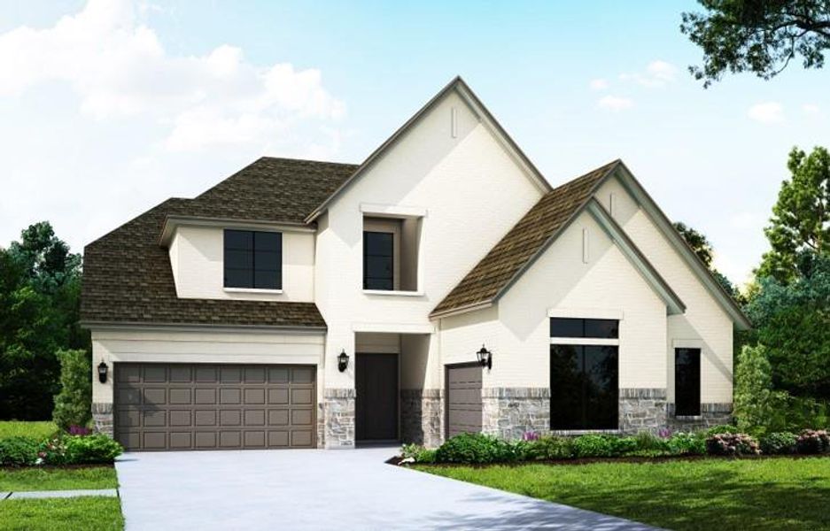 New construction Single-Family house 10715 Flamingo Feather Court, Cypress, TX 77433 The Quinn- photo