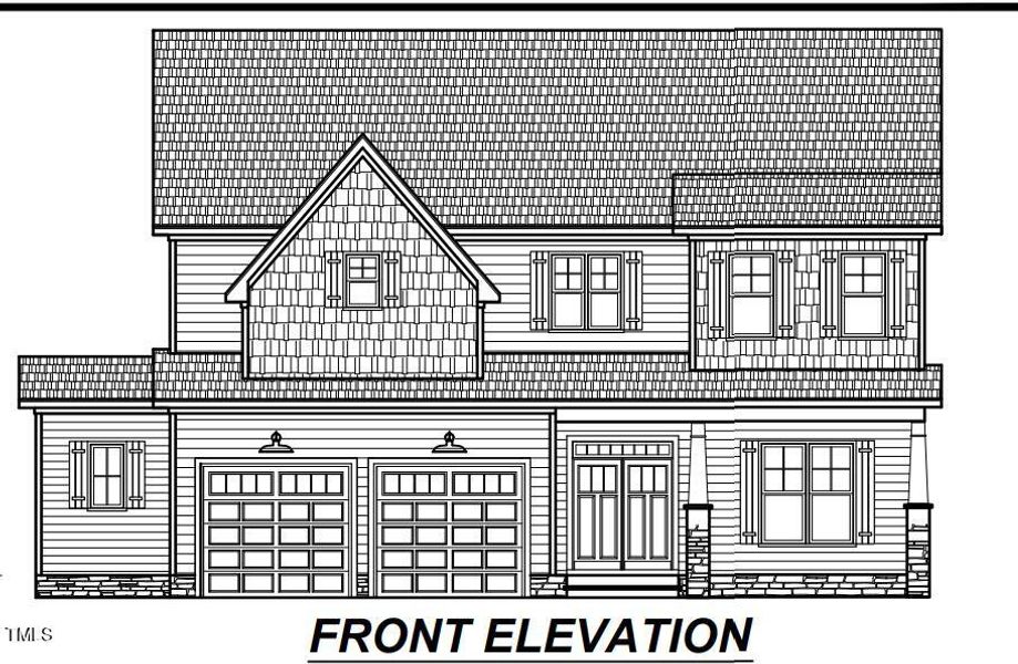New construction Single-Family house 2434 Lot Terri Creek Drive Drive E, Unit Lot 63, Fuquay Varina, NC 27526 - photo