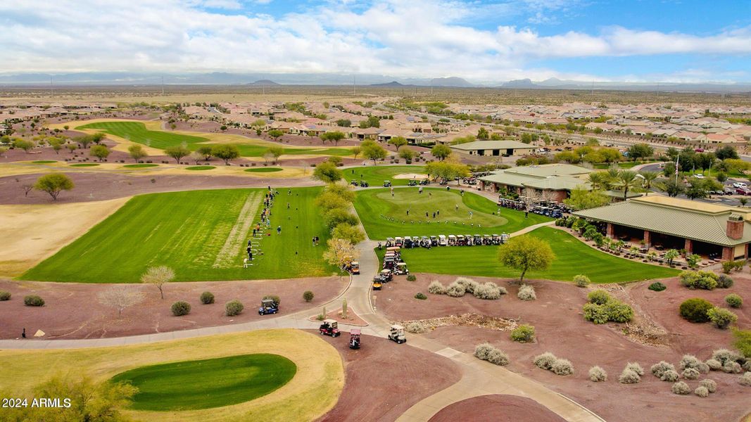 GOLF COURSE DRIVING RANGE