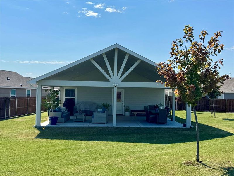 You have to step out onto the patio to grasp what an amazing entertaining space this is!