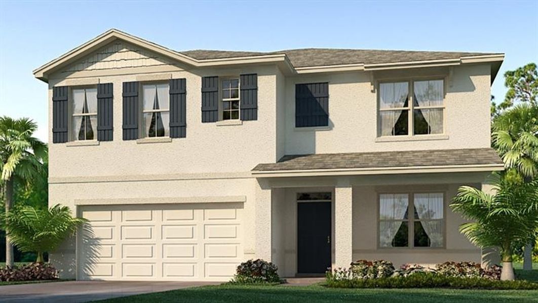 New construction Single-Family house 3888 Autumn Amber Drive, Spring Hill, FL 34609 - photo