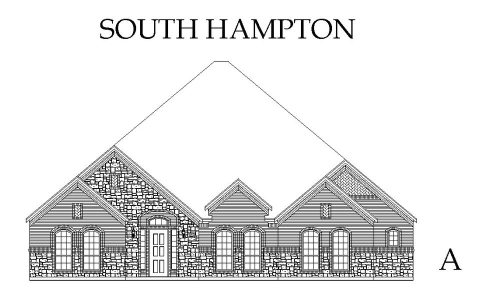 New construction Single-Family house South Hampton, Nance Road, Sunnyvale, TX 75182 - photo