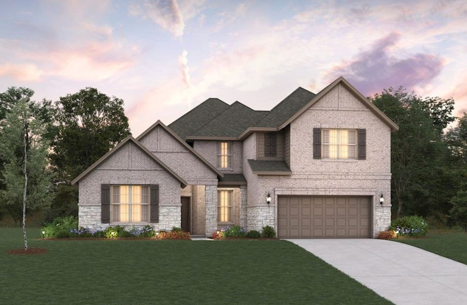 New construction Single-Family house Kerrville, 3205 Cross Shore Drive, Anna, TX 75409 - photo
