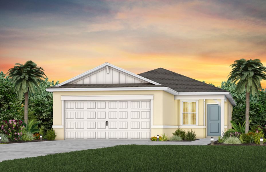 Exterior Rendering, Elevation CO1