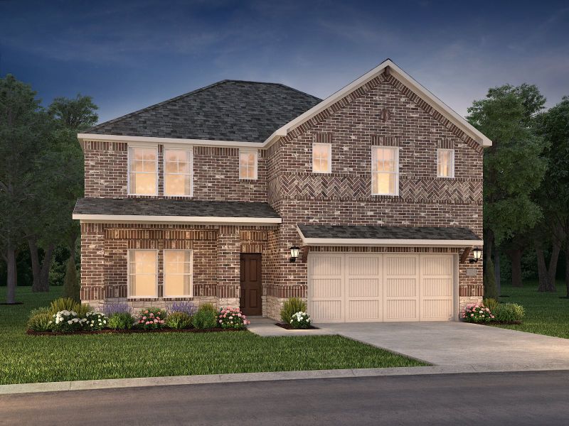 New construction Single-Family house The Haskell, 6608 Denim Drive, Crowley, TX 76036 - photo
