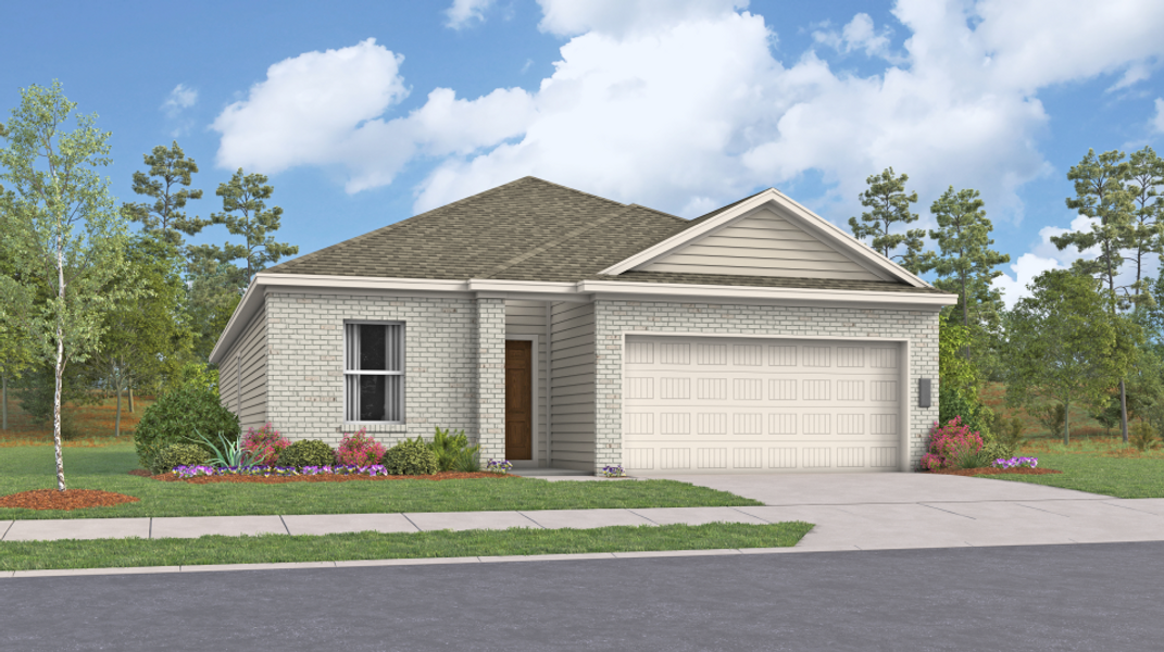 New construction Single-Family house Thayer, 2413 Vesper Bend, New Braunfels, TX 78130 - photo