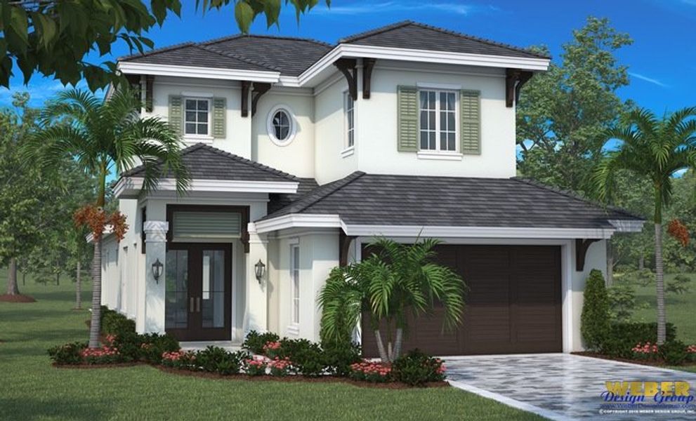 New construction Single-Family house The Bermuda, Ocean Crest Drive, Palm Coast, FL 32137 - photo