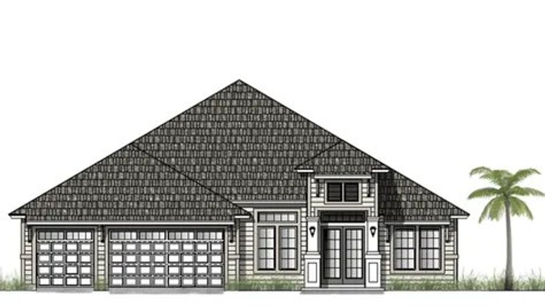New construction Single-Family house Plan 2917, 49 Courtney Oaks Drive, Saint Augustine, FL 32092 - photo