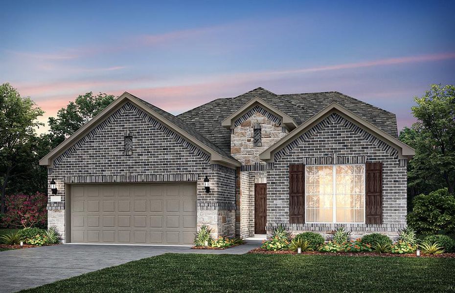 NEW CONSTRUCTION: Beautiful two-story home available at Anna Town Square in Anna