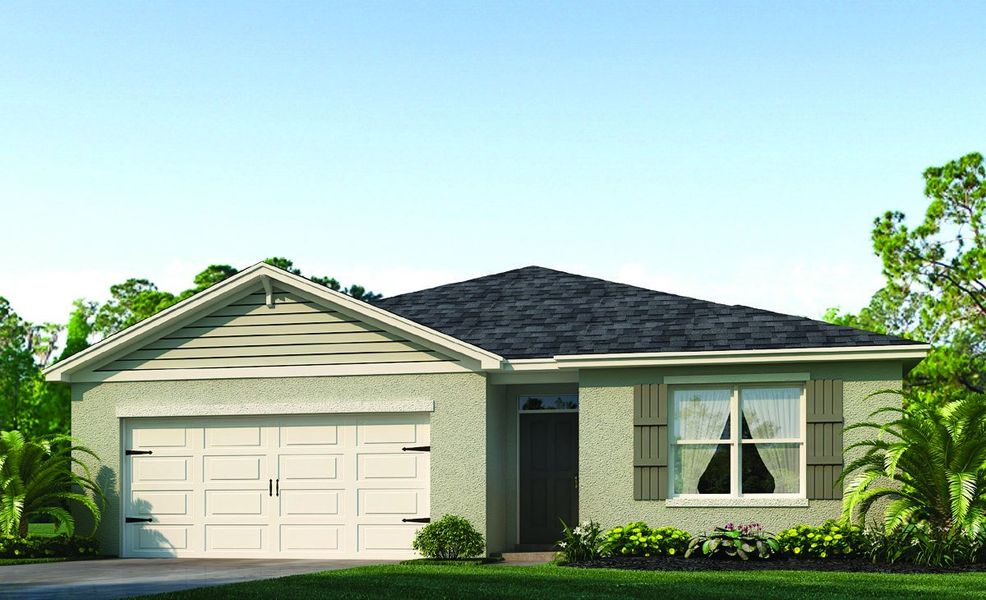 New construction Single-Family house 5169 Barombi Bend, Saint Cloud, FL 34772 CALI- photo