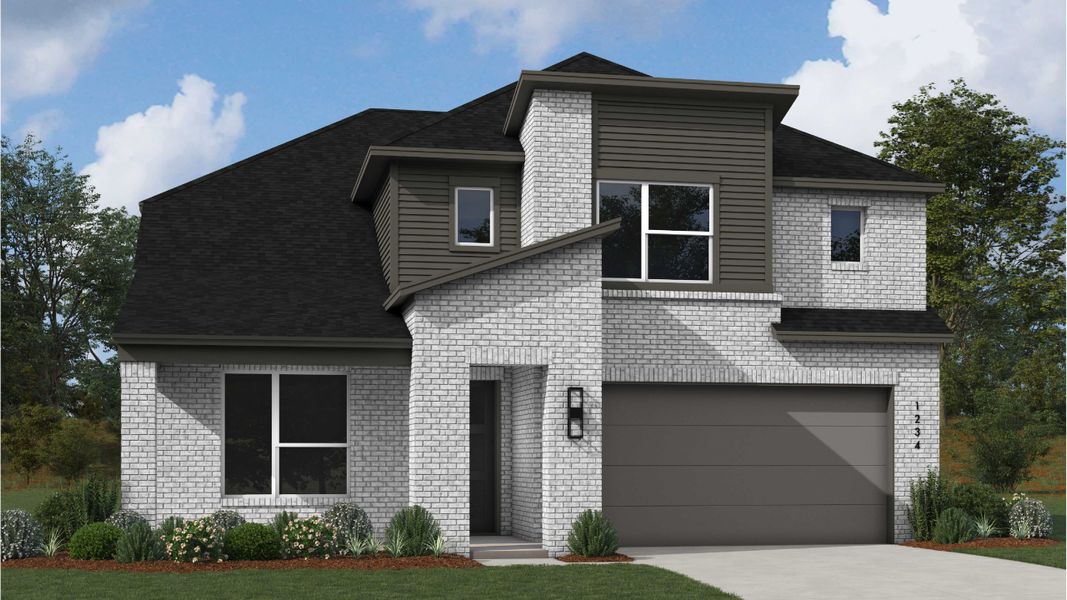 New construction Single-Family house Renoir Plan, 1700 Casting Ridge, Mesquite, TX 75181 - photo