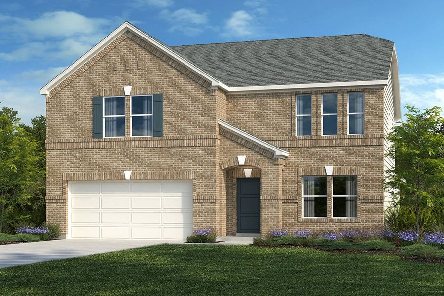 New construction Single-Family house Plan 3420, 216 Deer Crest Drive, New Braunfels, TX 78130 - photo