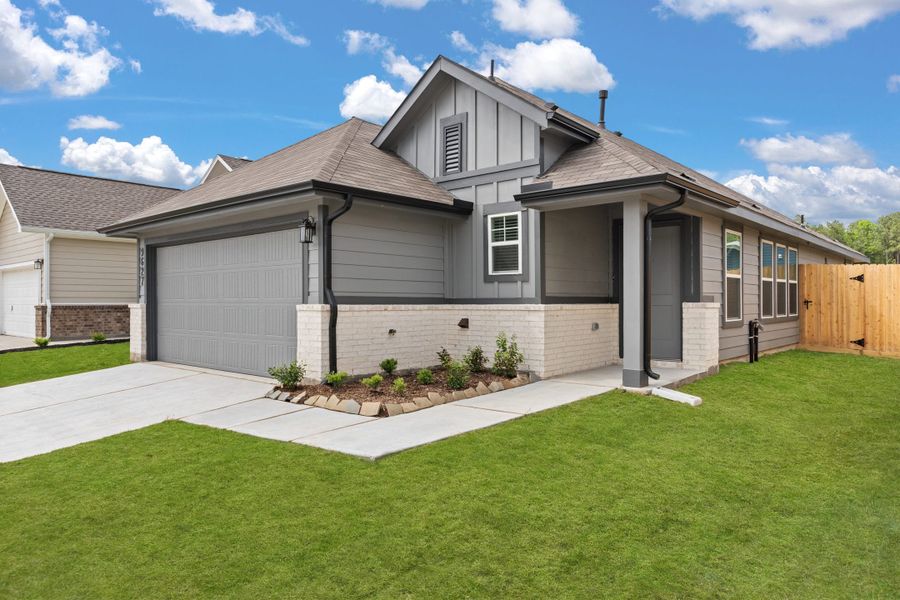 New construction Single-Family house Harris, 9811 Tidwell Road, Houston, TX 77078 - photo