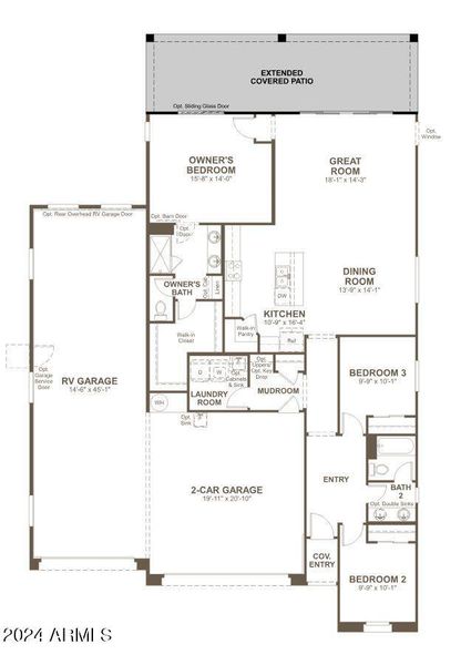 S@RR- lot 2 Bronze model - floorplan