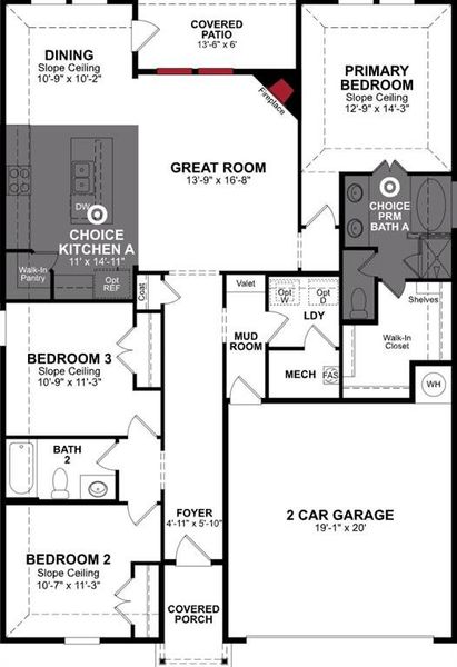 Beazer Homes Wildcat Sierra plan