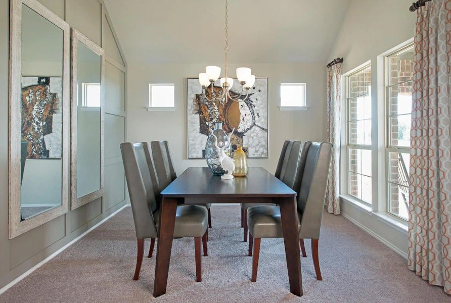 Dining Room | Concept 1849 at Silo Mills - Select Series in Joshua, TX by Landsea Homes