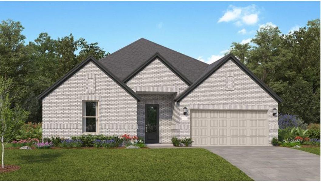 New construction Single-Family house 29010 Red Loop Drive, New Caney, TX 77357 Melrose II- photo