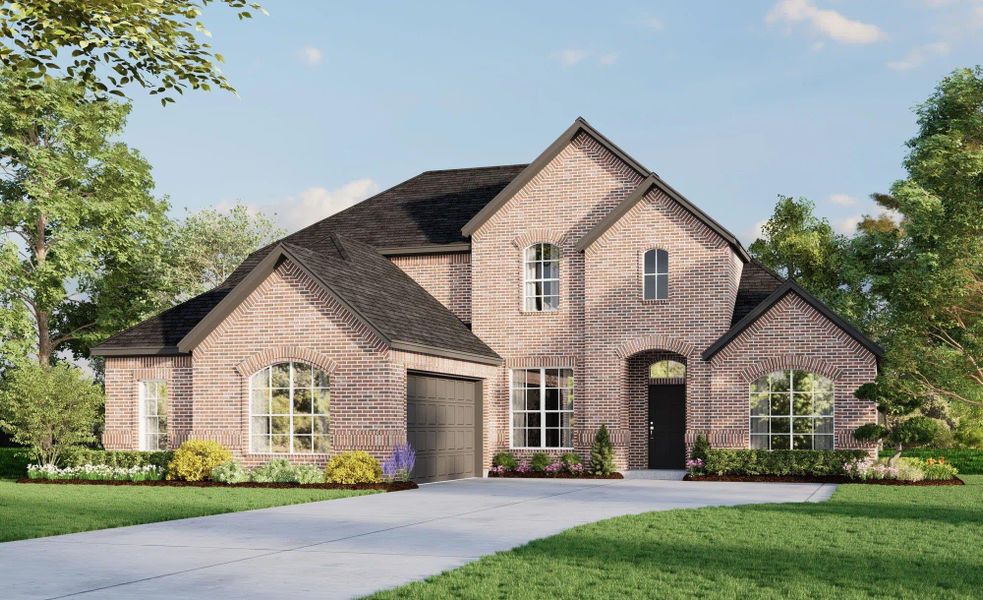 Elevation A | Concept 2972 at Oak Hills in Burleson, TX by Landsea Homes