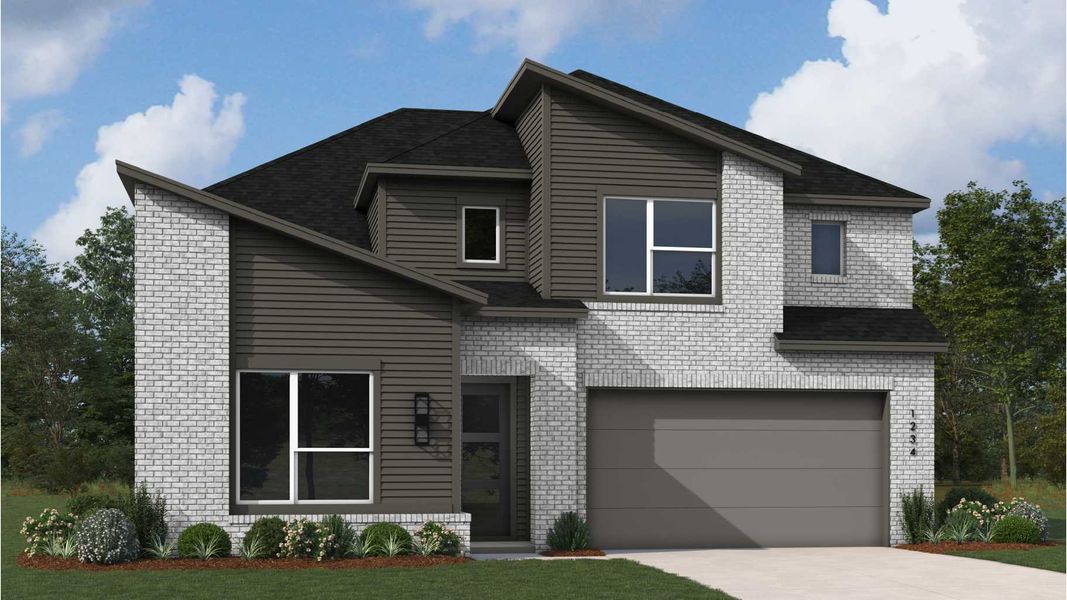 New construction Single-Family house Bernini Plan, 1700 Casting Ridge, Mesquite, TX 75181 - photo