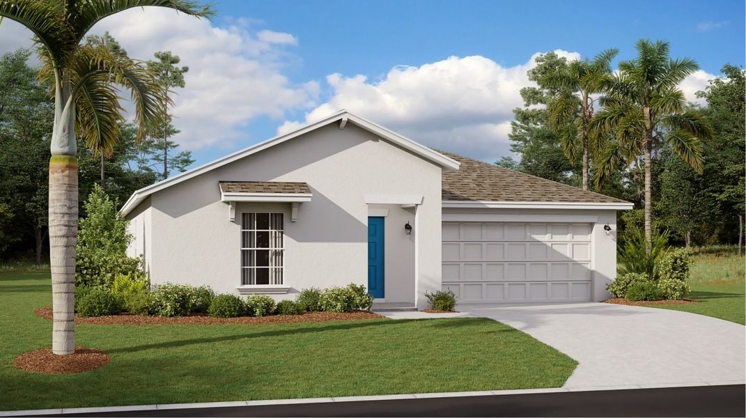 New construction Single-Family house Dover, 2009 Myrtle Pine Street, Kissimmee, FL 34746 - photo