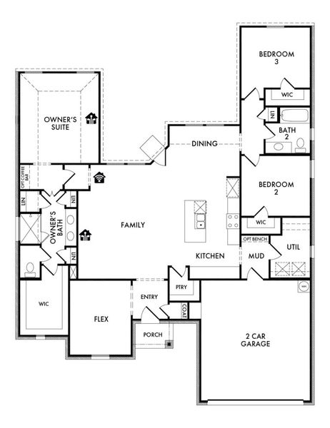 New construction Single-Family house 432 Basalt Drive, Azle, TX 76020 Alderbury II- photo