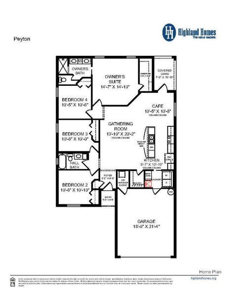 Peyton - Home Layout