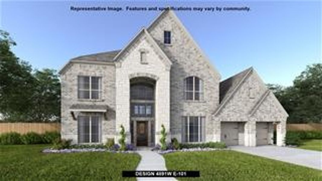 New construction Single-Family house 4891W, 5318 Lakeview Bend, Fulshear, TX 77441 - photo