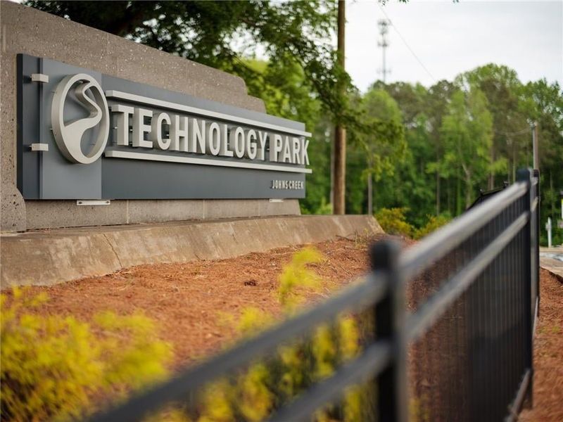 Technology Park is a quick ride.