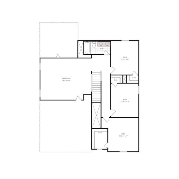 W/S #68388 / BG #3: 2nd Floor