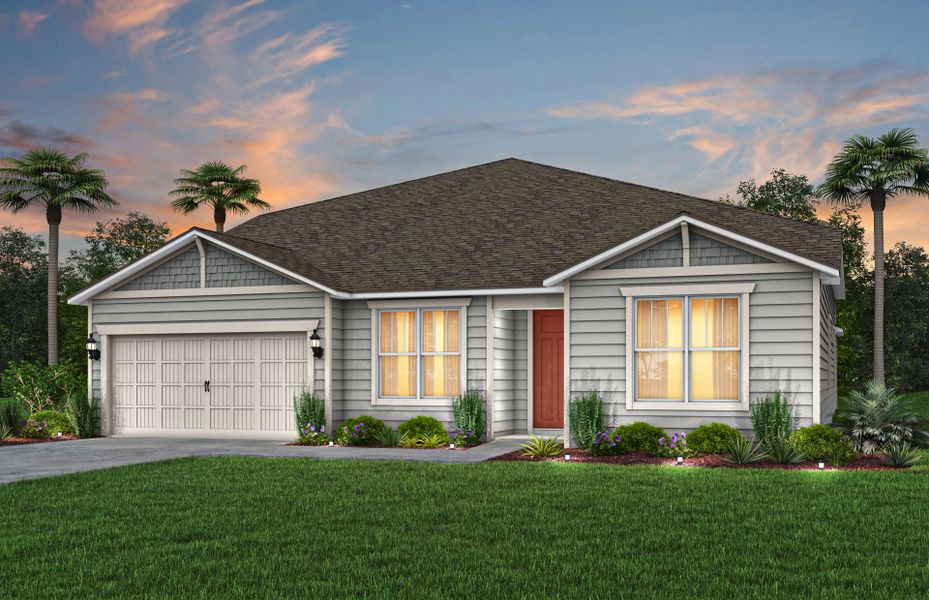 New construction Single-Family house Easley Grand, 917 Rooster Hollow Way, Middleburg, FL 32068 - photo