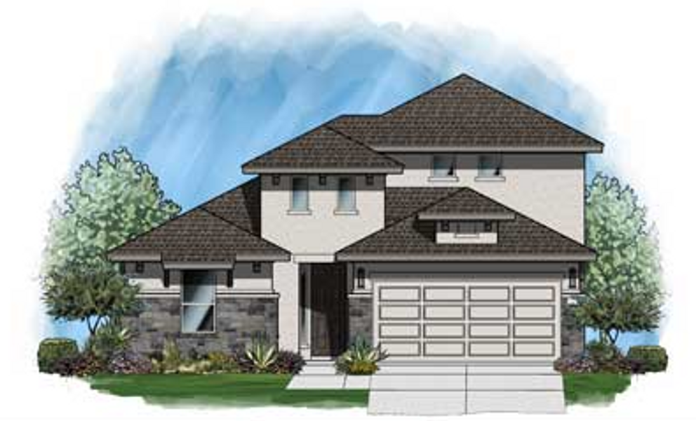 New construction Single-Family house 2600, 1201 Horizon View Drive, Georgetown, TX 78628 - photo