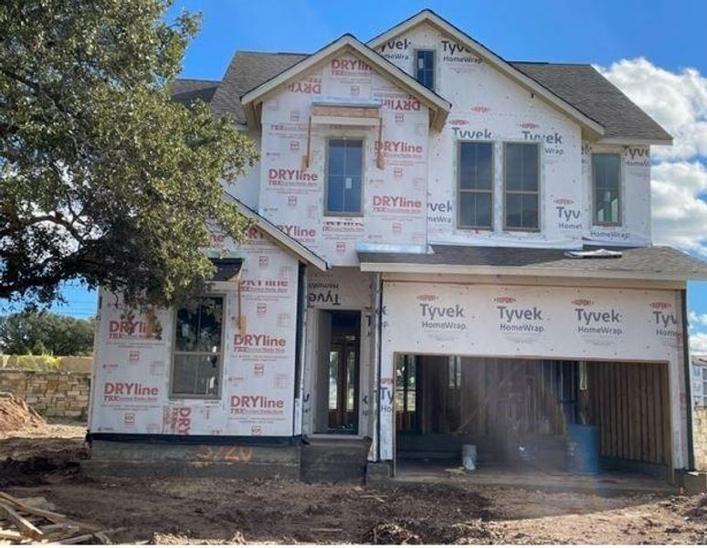 New construction Single-Family house 3720 Mercer Road, Georgetown, TX 78628 Breckenridge (2300-CS-35 ELE-A)- photo